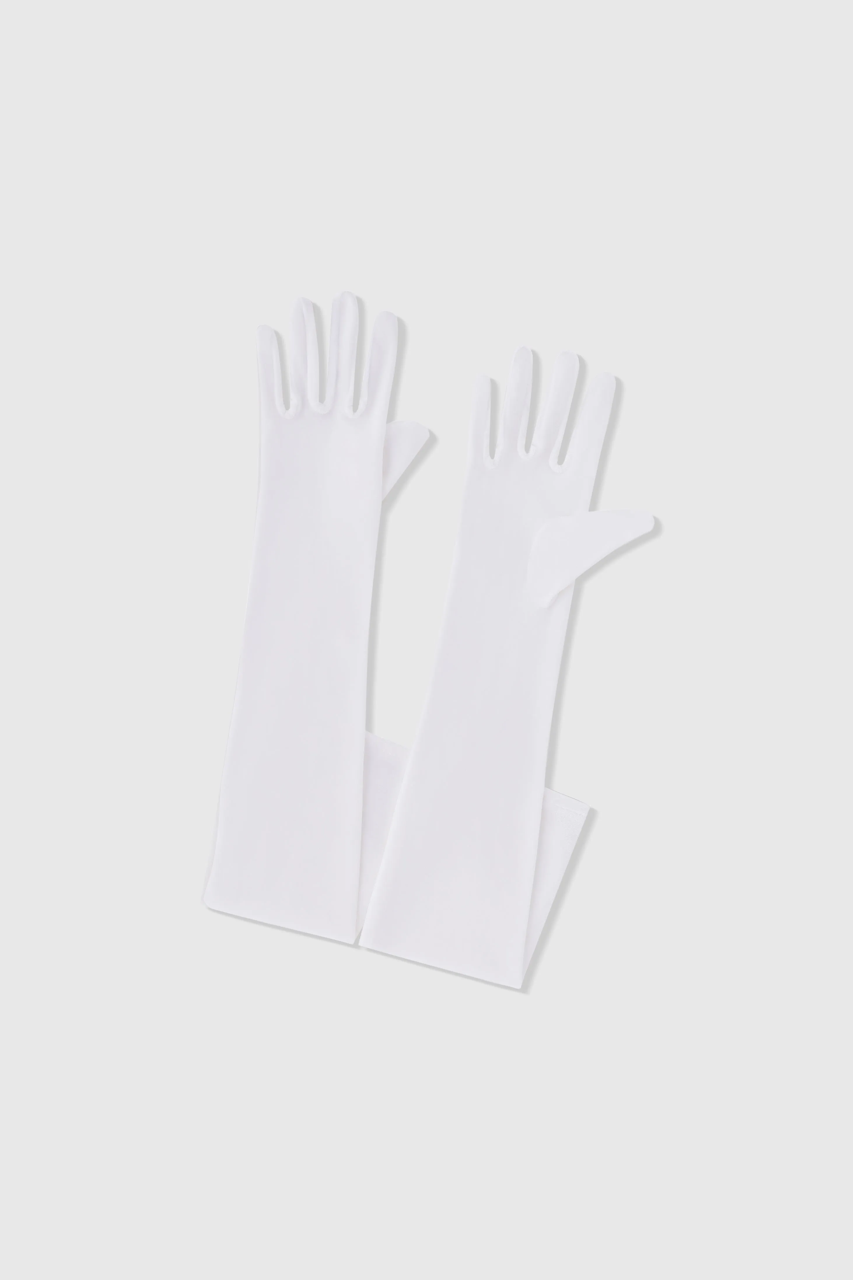 21.6" Elbow Length Velvet Stretchy Gloves