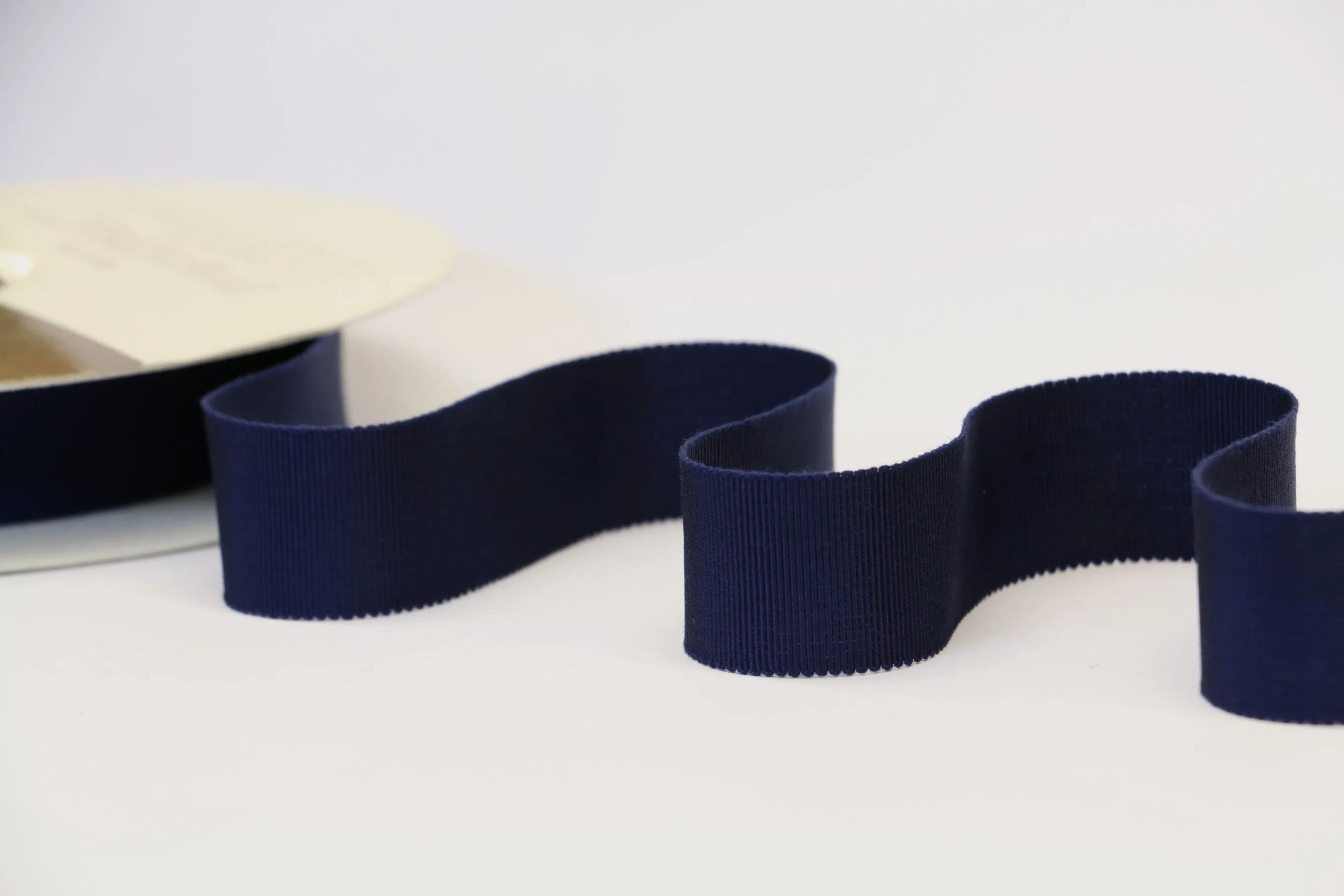 25mm Grosgrain Ribbon - Navy