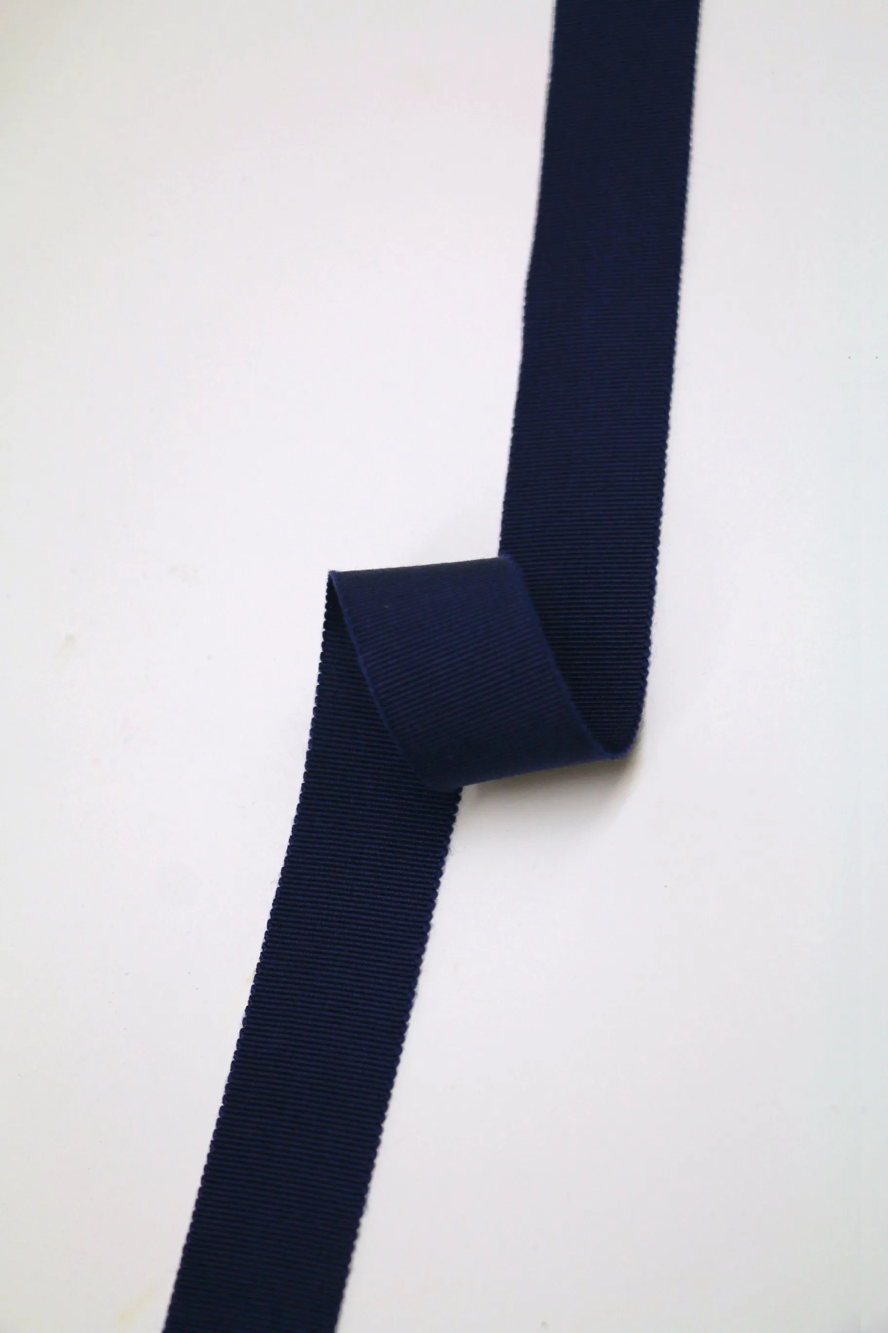 25mm Grosgrain Ribbon - Navy