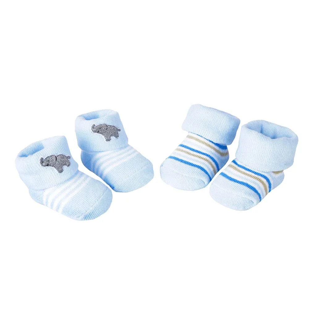 Assorted Baby Essentials Gift Set - Mattress Set, Socks And Diaper