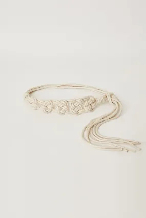 B-Low The Belt Cordelia Wrap Belt in Bone