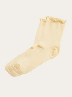 Babylock edge rib socks - GOTS/Vegan - Impala