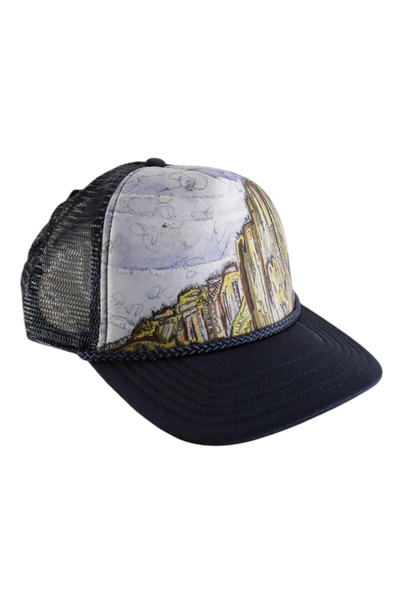 Black Diamond Flat Bill Trucker Hat