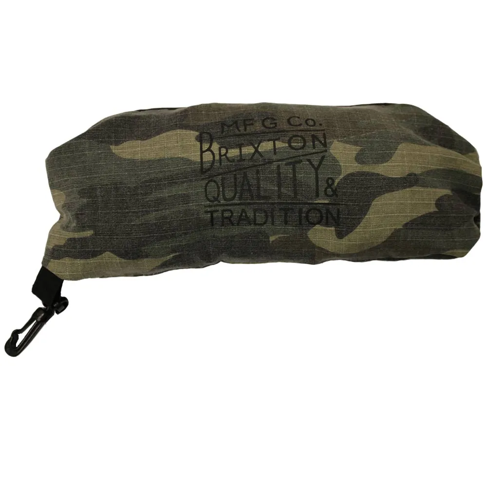 Brixton Stow Packable Bucket Hat in Camo