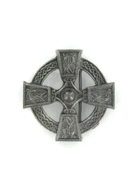 Celtic Knotted Cross Belt Buckle