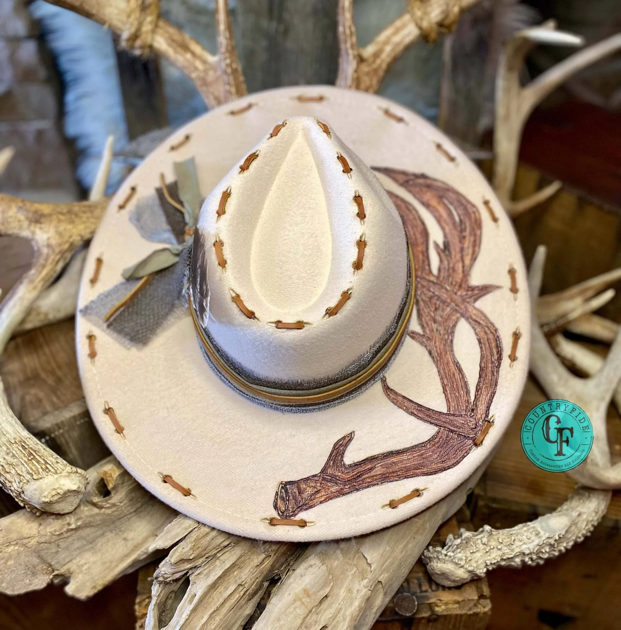 DYANI ANTLER FEDORA