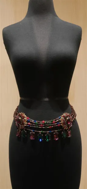 Erickson Beamon Roxy Music Multi Colored Belt