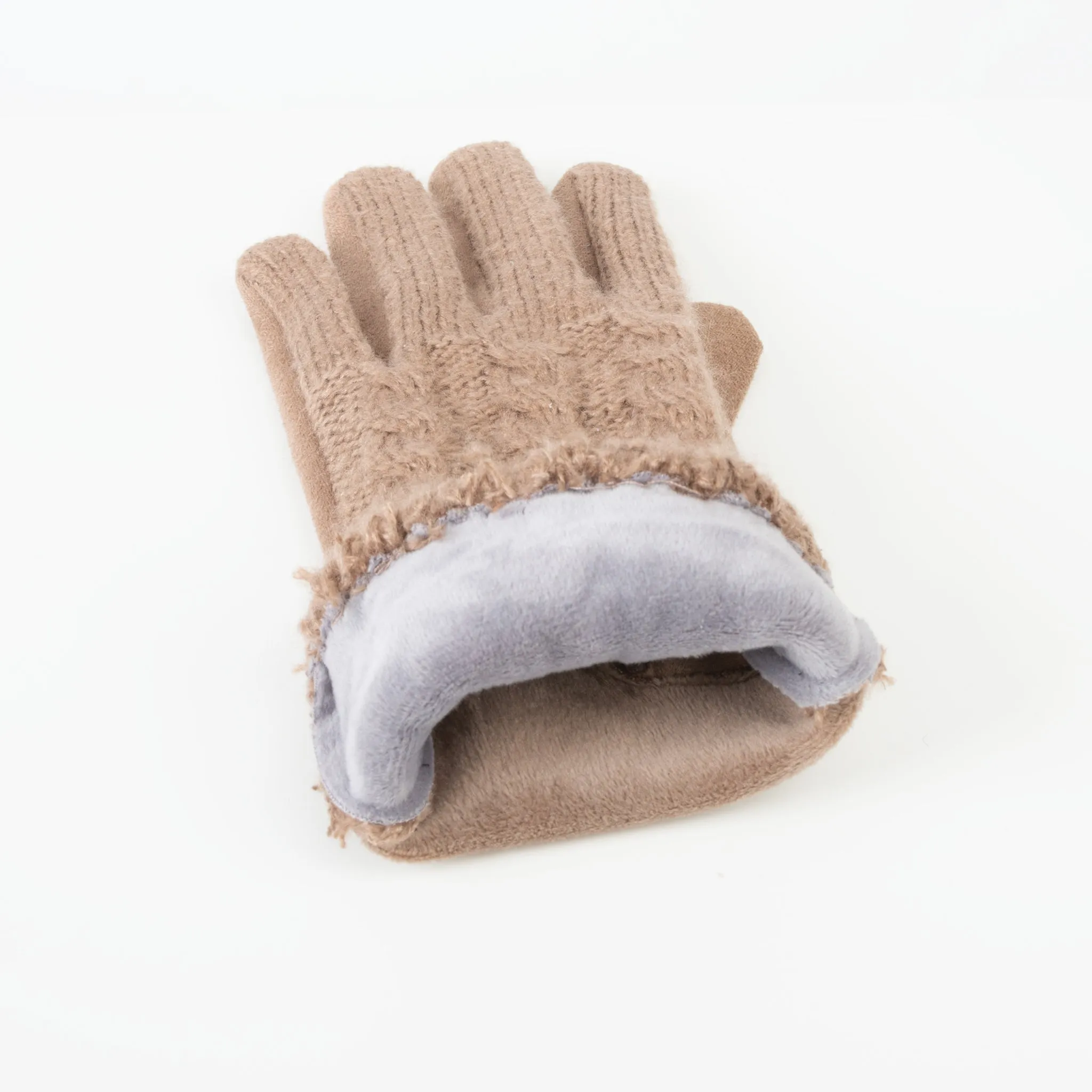 Everly Cable Knit Soft Touchscreen Texting Gloves