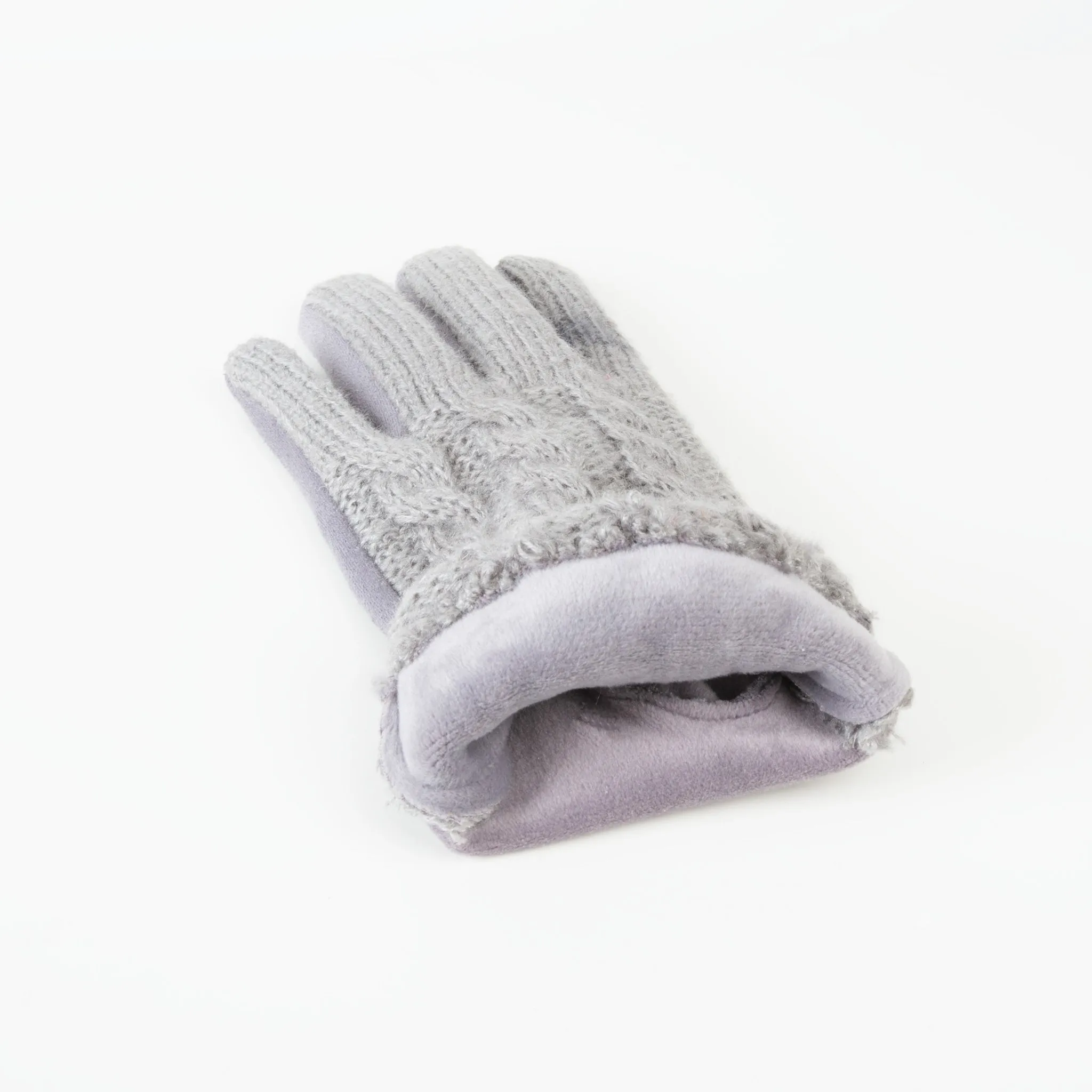 Everly Cable Knit Soft Touchscreen Texting Gloves