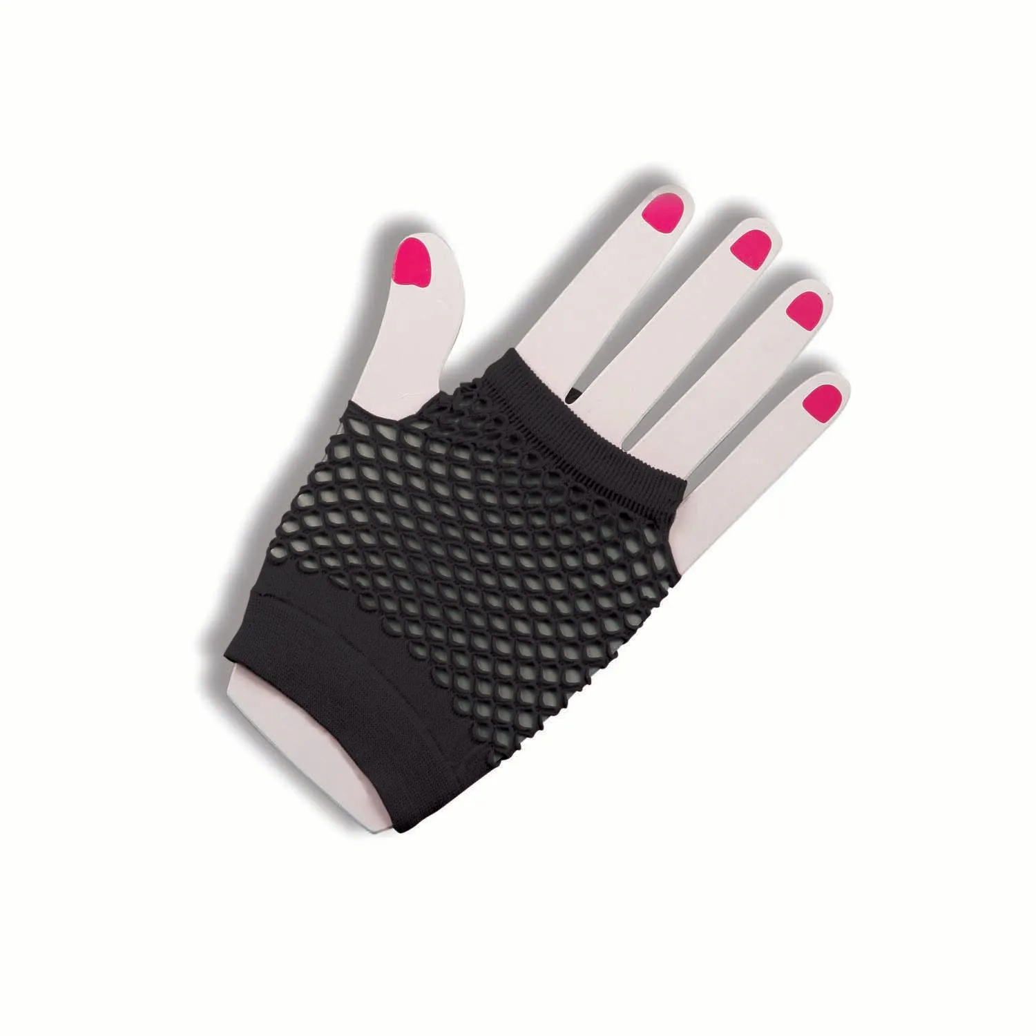 Fingerless Fishnet Gloves