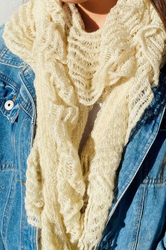 Fringed Fashion Scarf