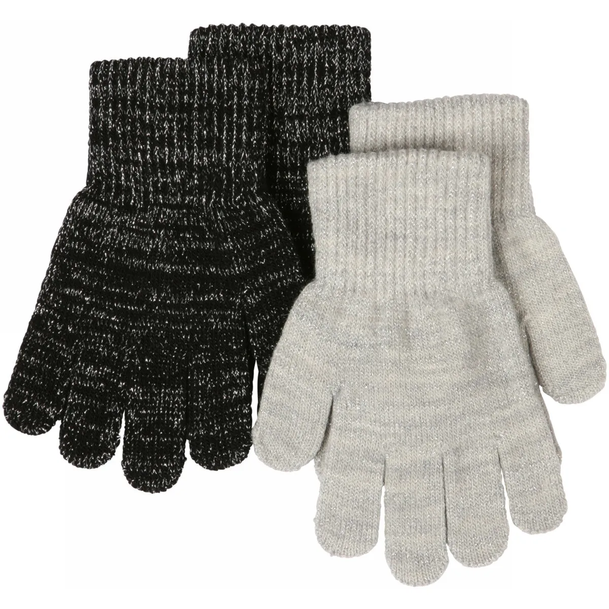 Glitter gloves - 2-pack