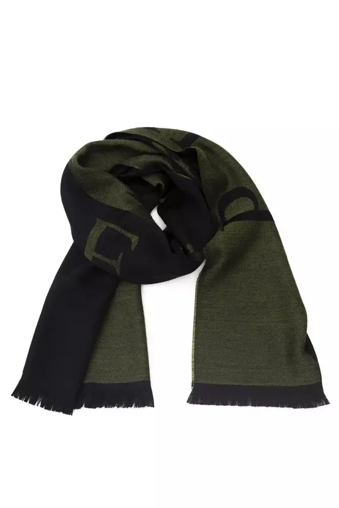 Green Wool Scarf