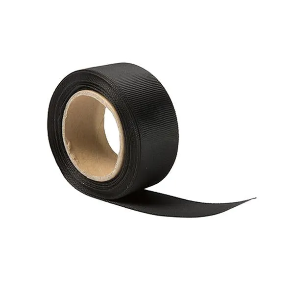 Grosgrain Ribbon, Black- 36mm x 5m