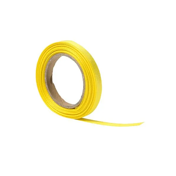 Grosgrain Ribbon, Yellow- 6mm x 5m