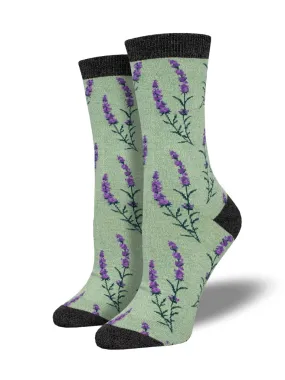 Ladies Bamboo Lovely Lavender Socks