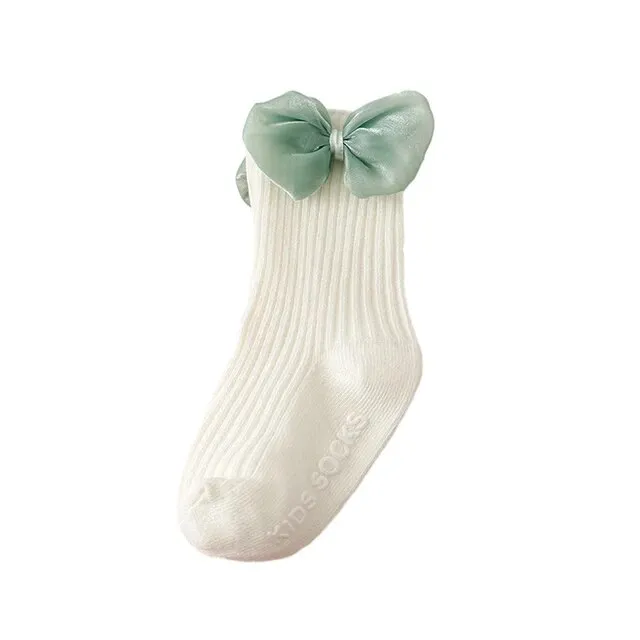 MISHA Silky Bowtie Socks