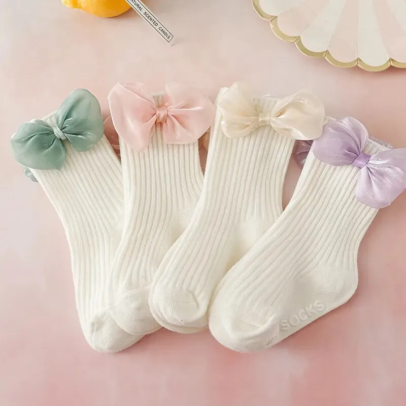 MISHA Silky Bowtie Socks