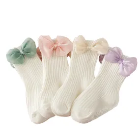 MISHA Silky Bowtie Socks