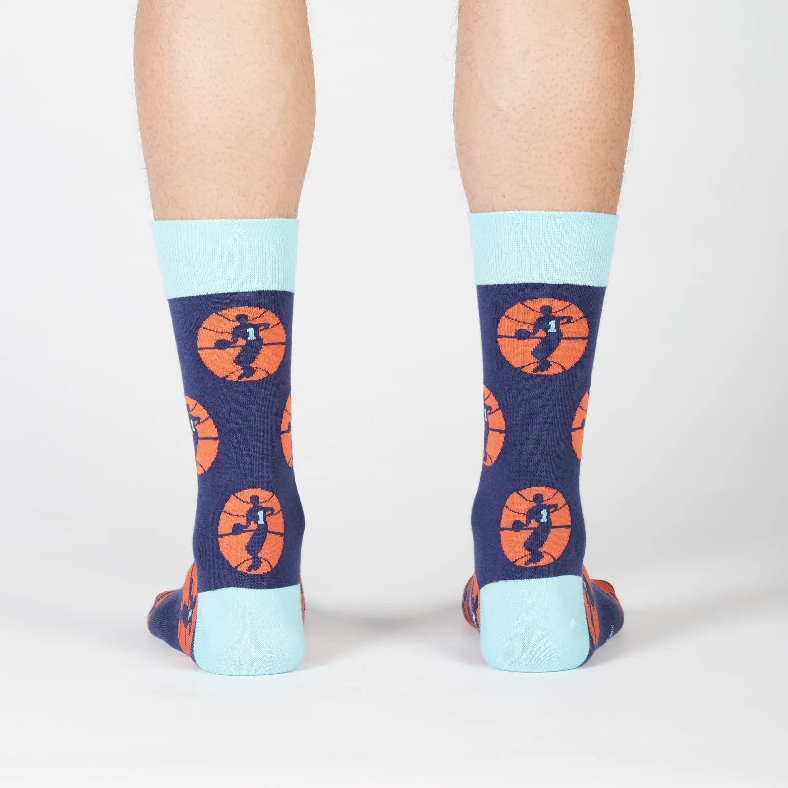 Nothin' But Net Socks Men’s Crew Sock