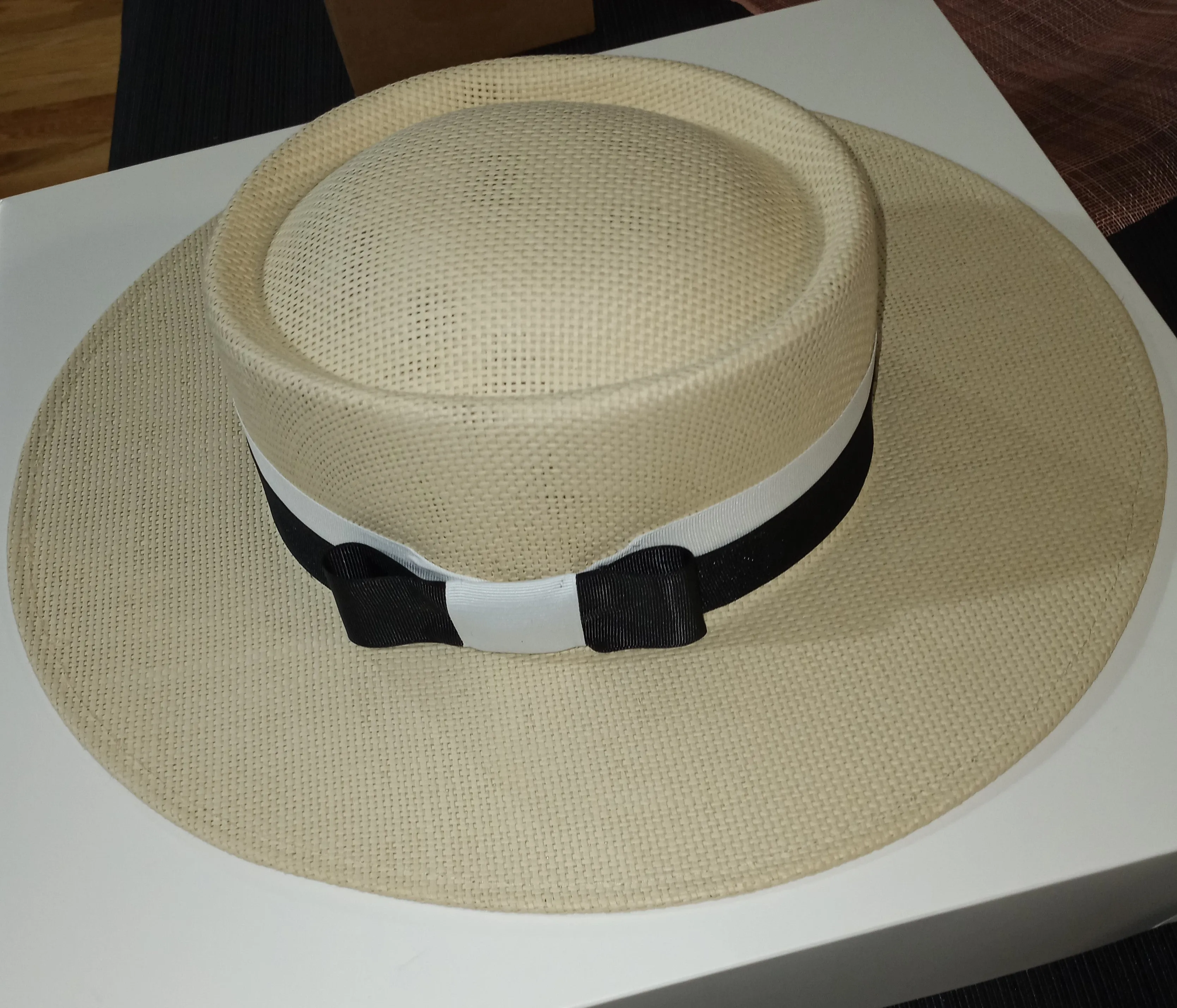 Outlander | Wide Flat Brim Porkpie Hat