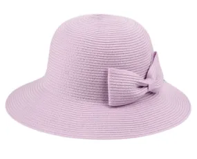 Packable Poly Braid Bucket Sun Hat