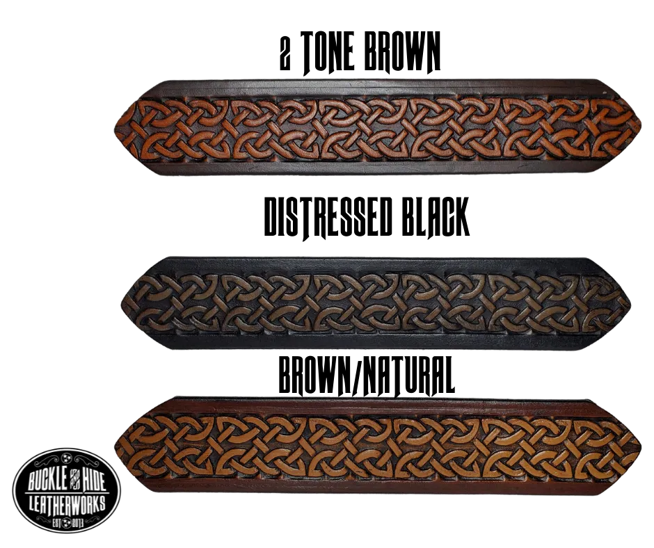 "The Magnus" Knotted Leather Belt