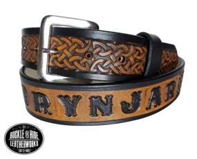 "The Magnus" Knotted Leather Belt