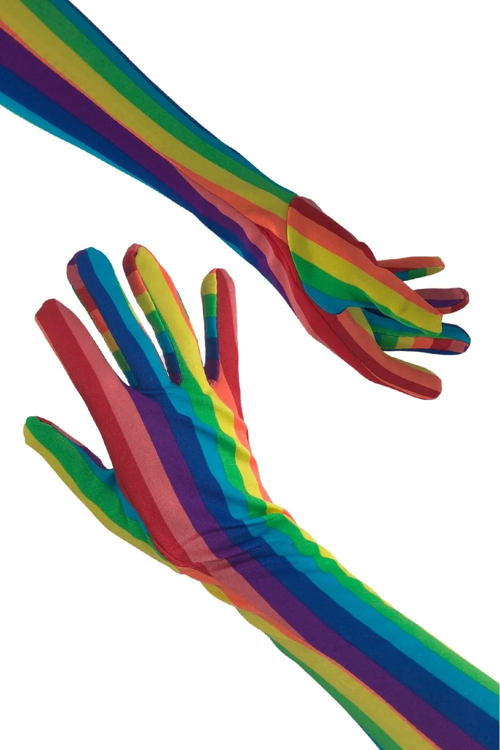 Rainbow Stripe Gloves