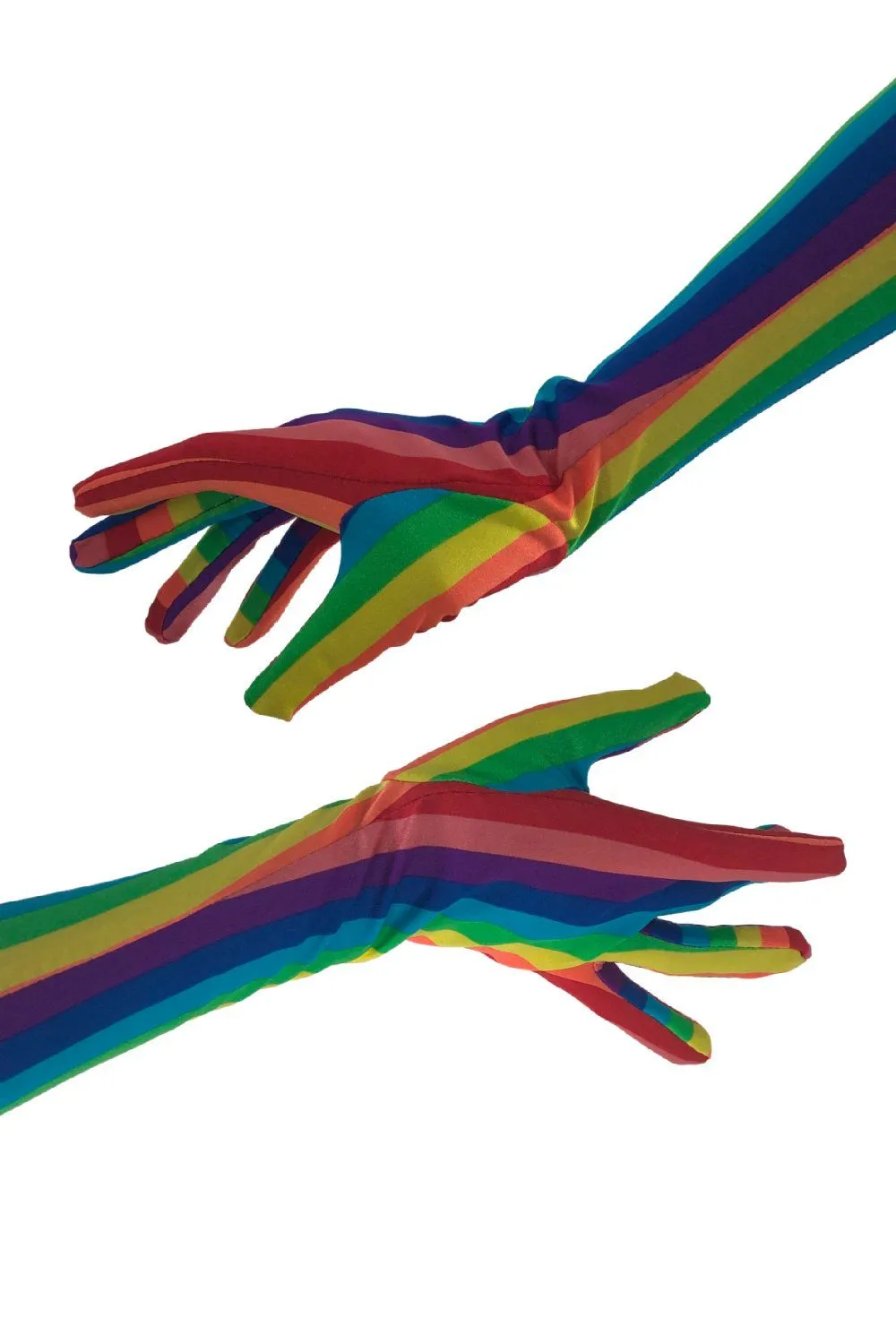 Rainbow Stripe Gloves