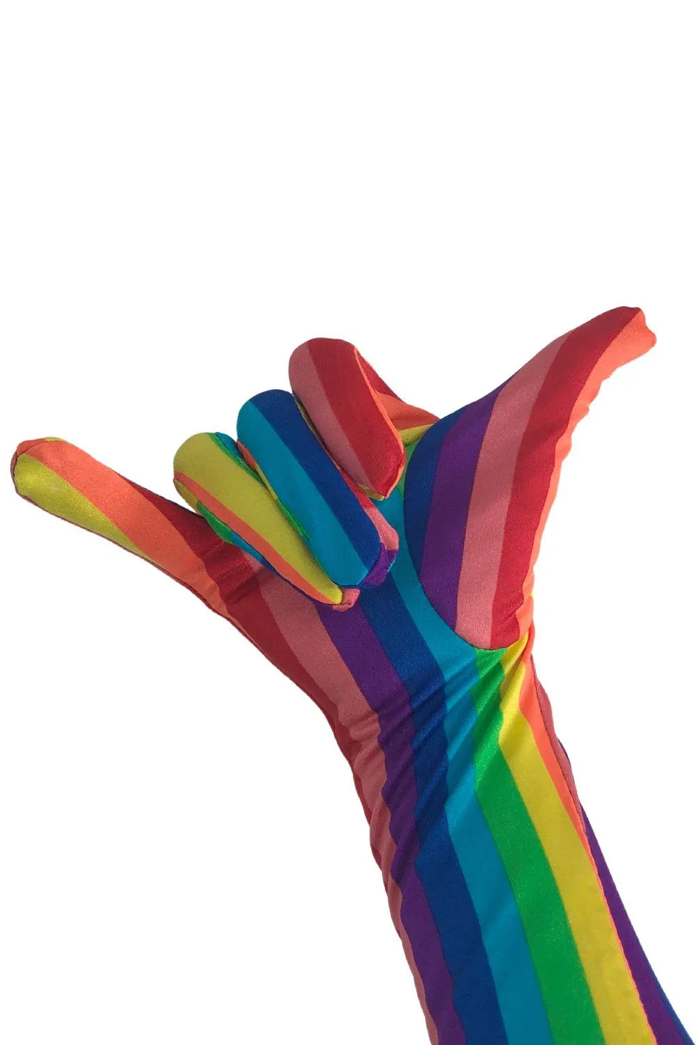 Rainbow Stripe Gloves