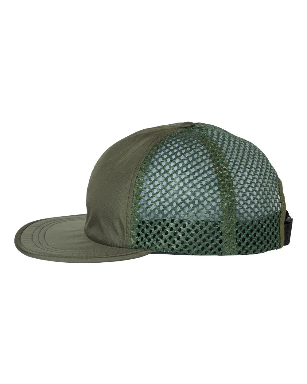 Richardson Rouge Wide Set Custom Mesh Caps, Olive