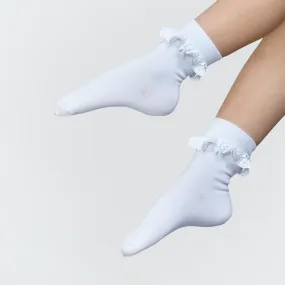 Silky Dance Intermediate Juvenile Ballroom Dance Lace Socks