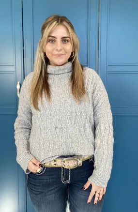 Smitten Emilia Moss Wool Belt