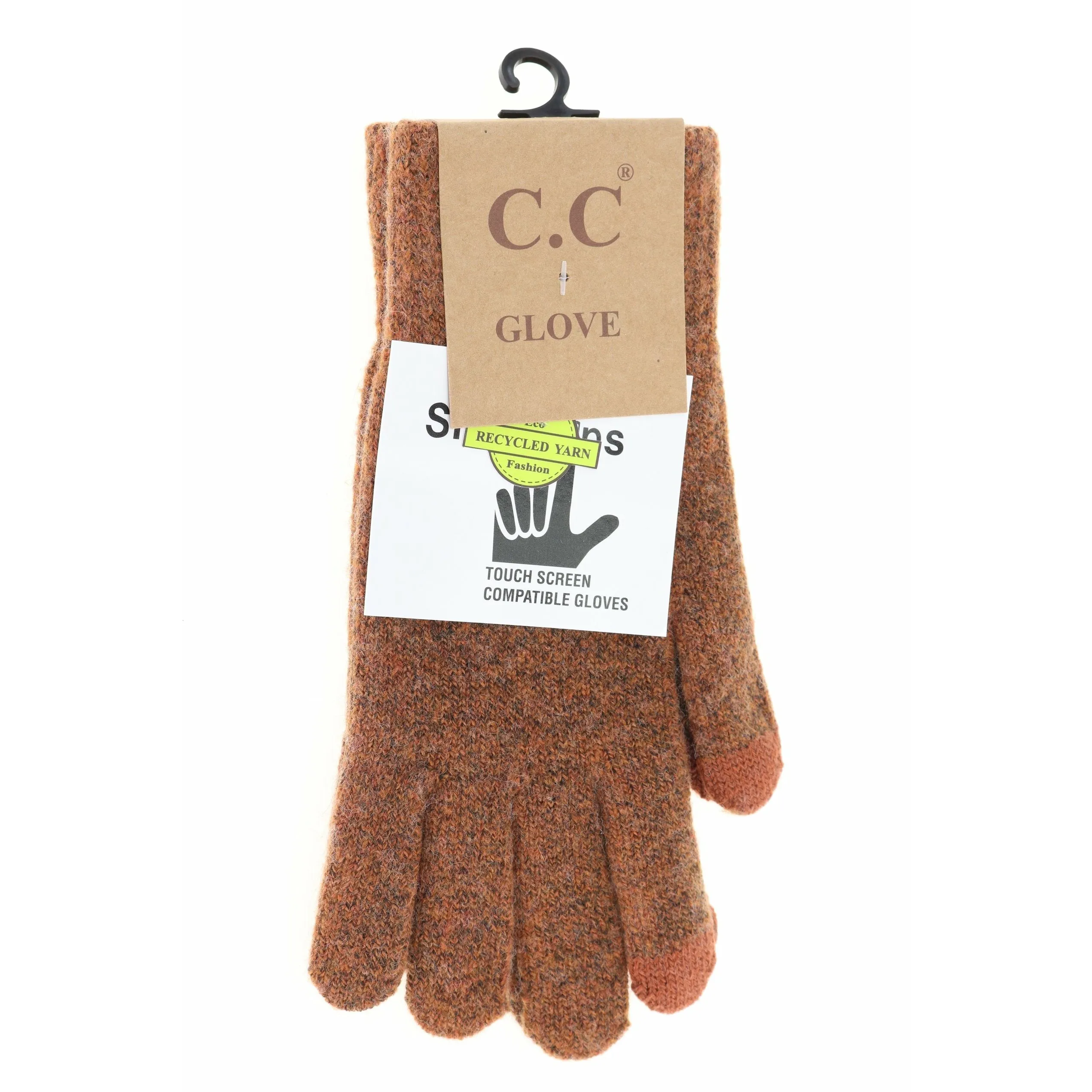 Soft Recycled Yarn Gloves