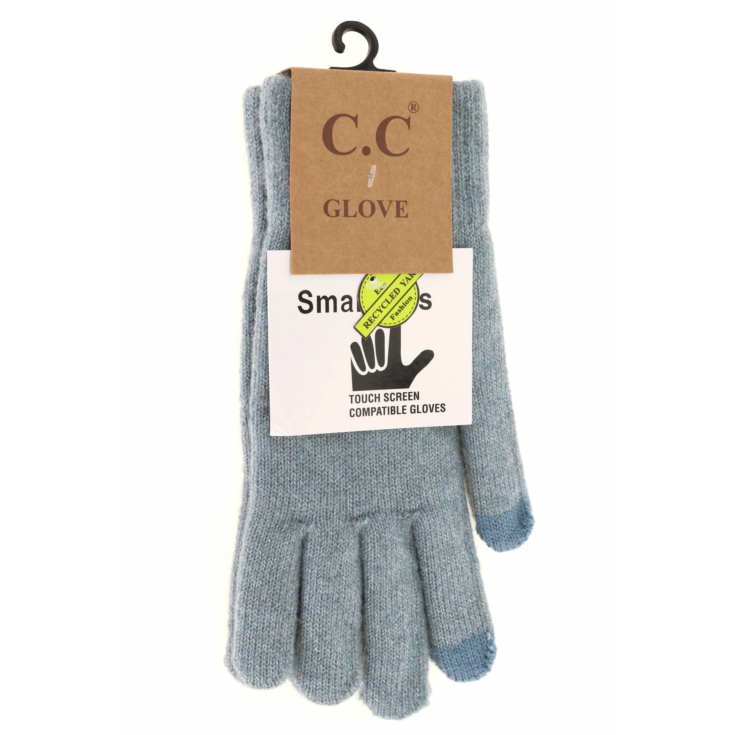 Soft Recycled Yarn Gloves