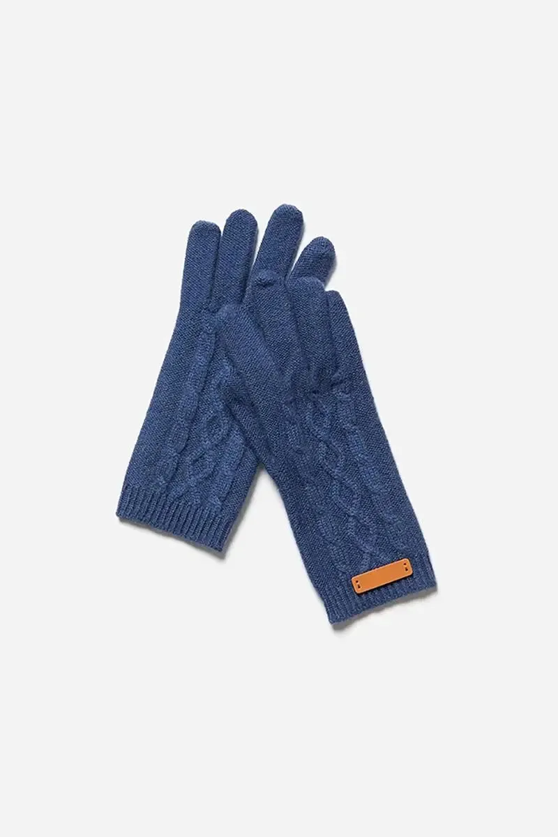 Soft-touch Cashmere Knit Winter Gloves