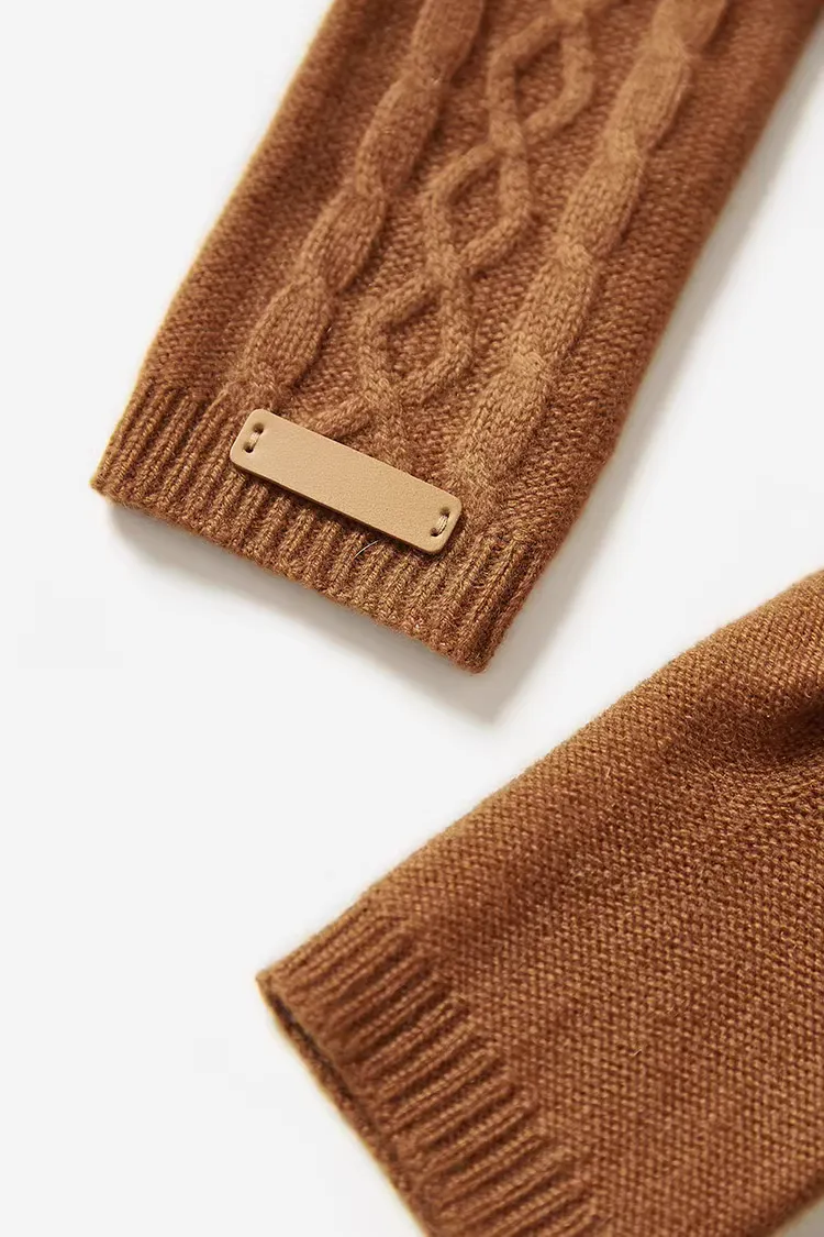 Soft-touch Cashmere Knit Winter Gloves