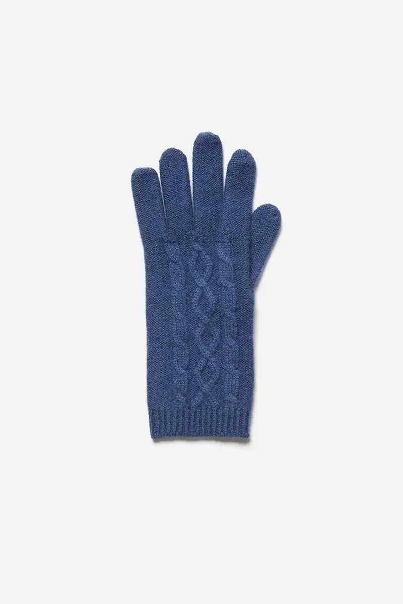 Soft-touch Cashmere Knit Winter Gloves