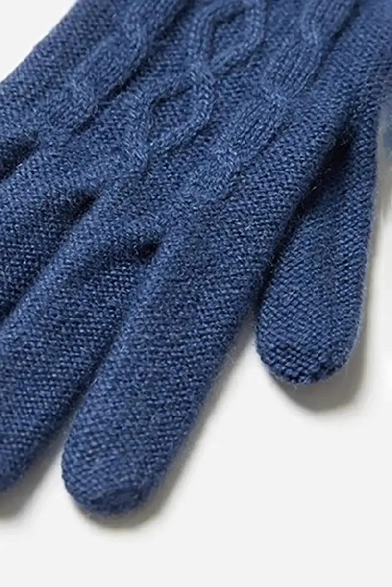 Soft-touch Cashmere Knit Winter Gloves