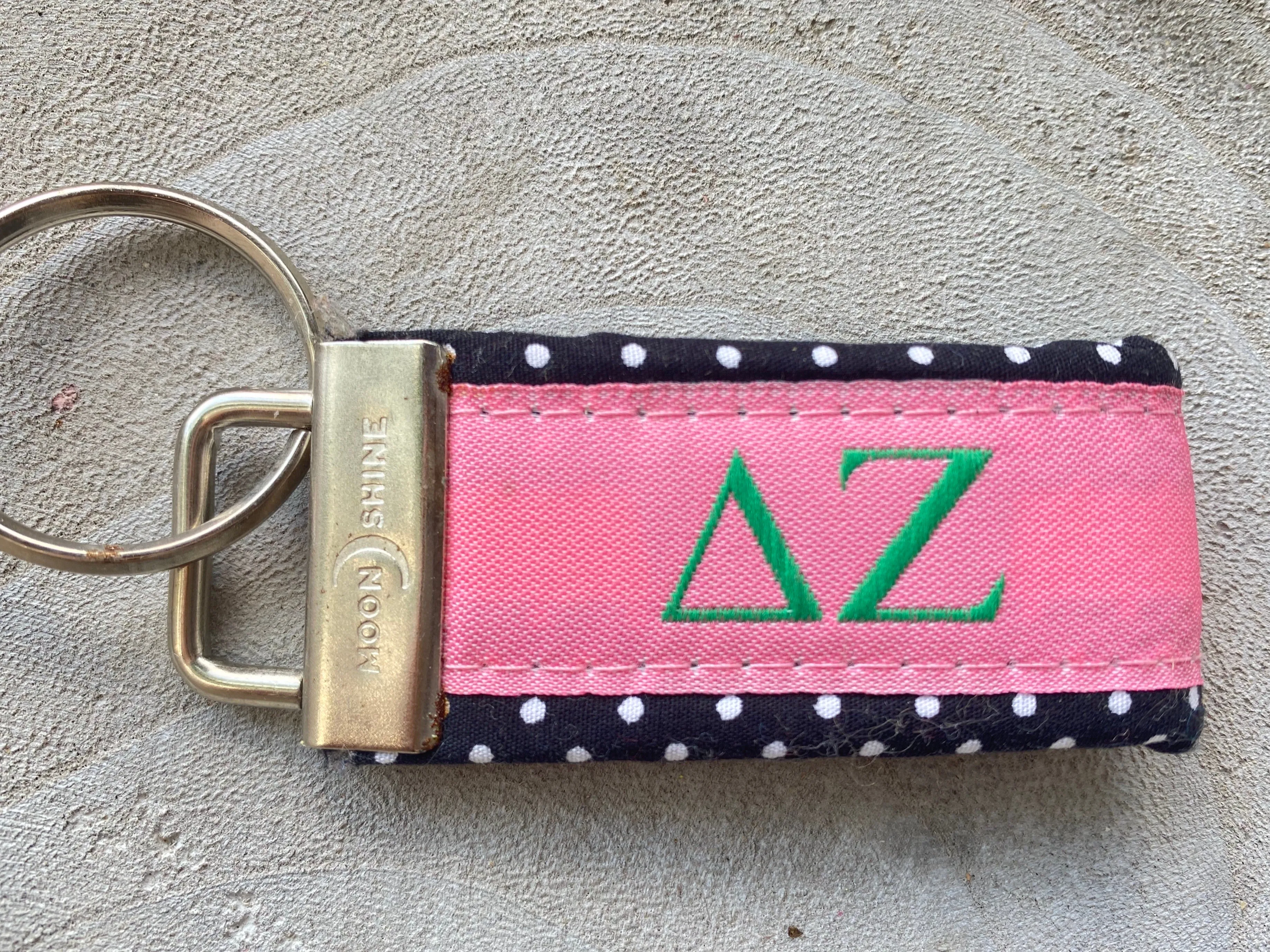 Sorority Ribbon Key Chains