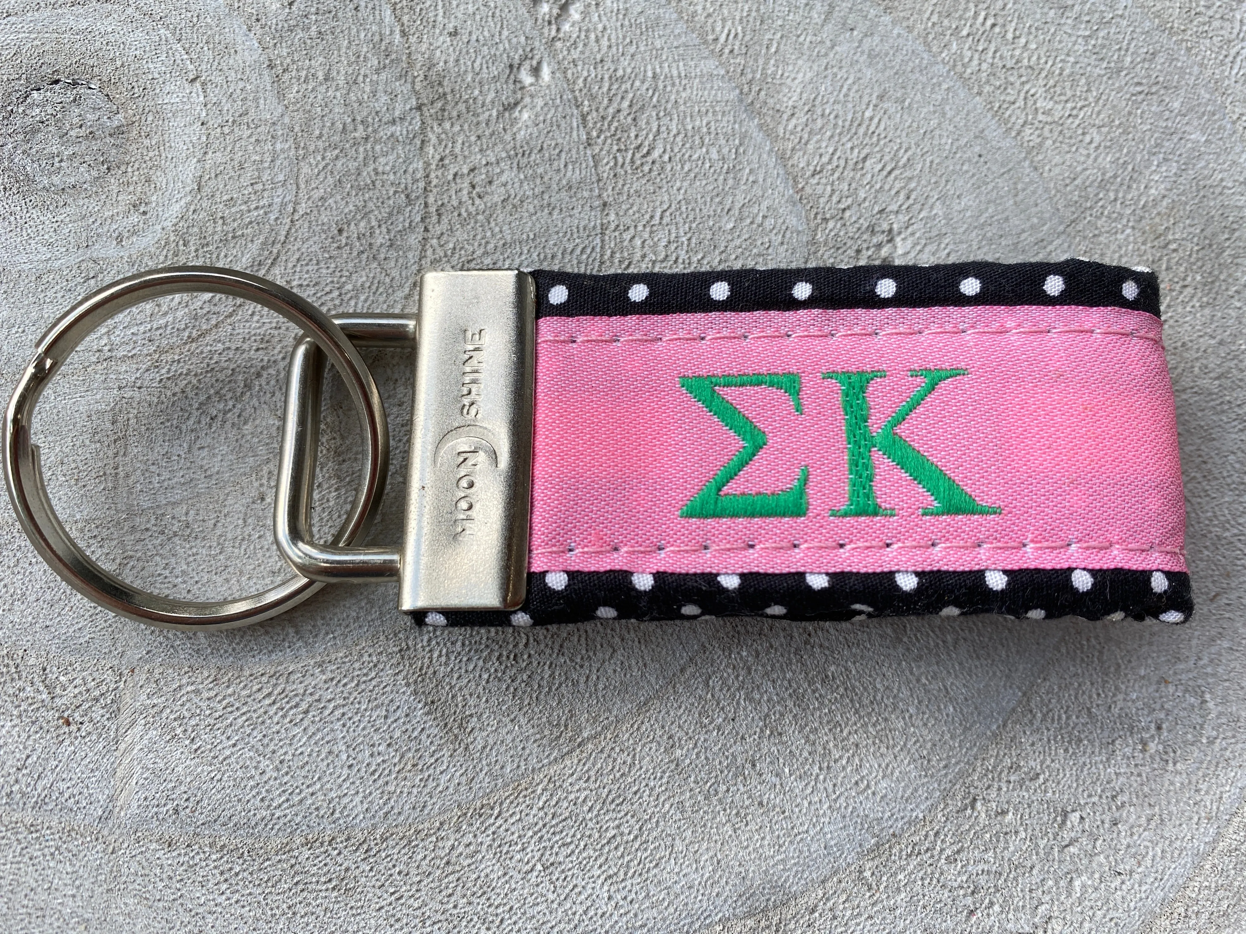 Sorority Ribbon Key Chains