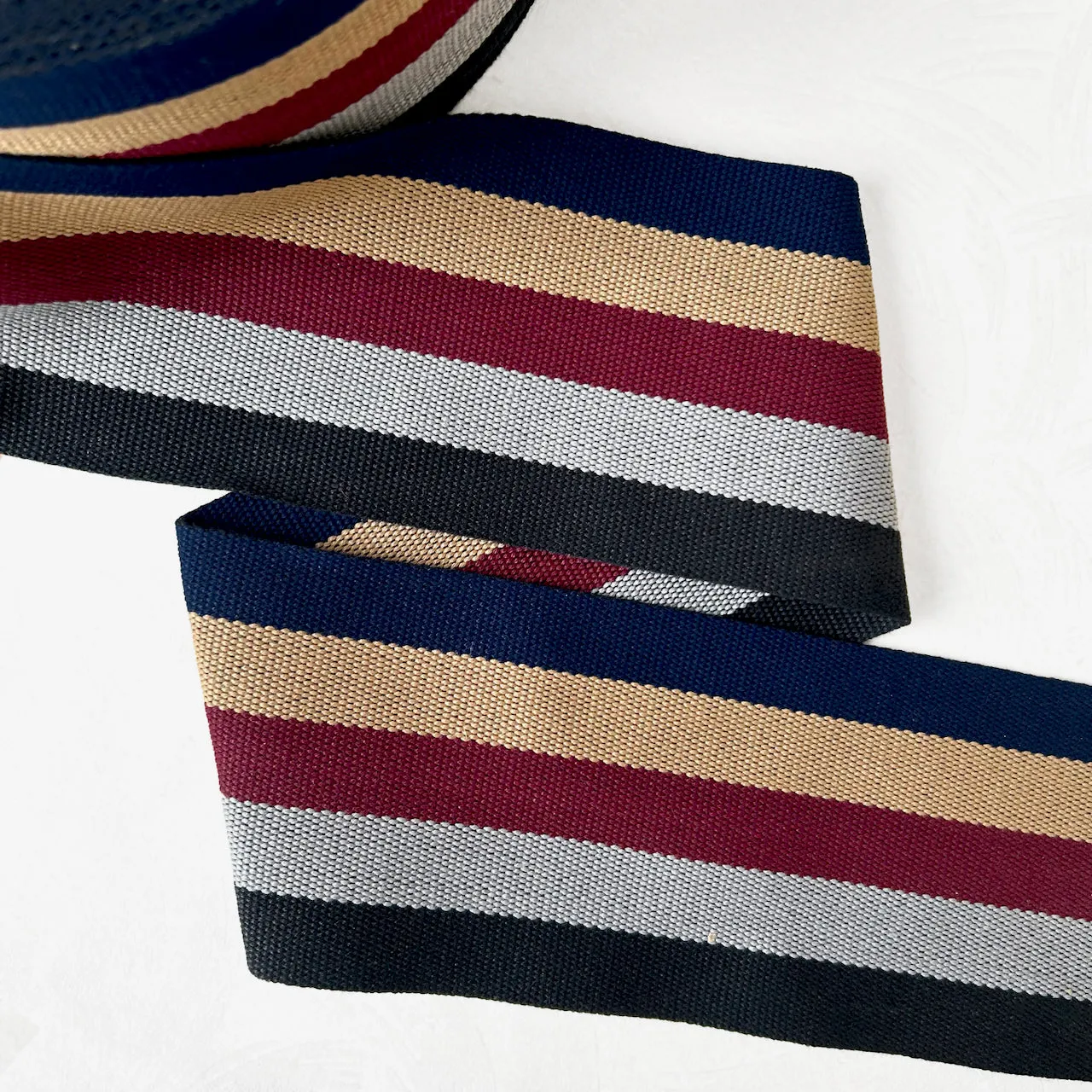 Striped Cotton Webbing