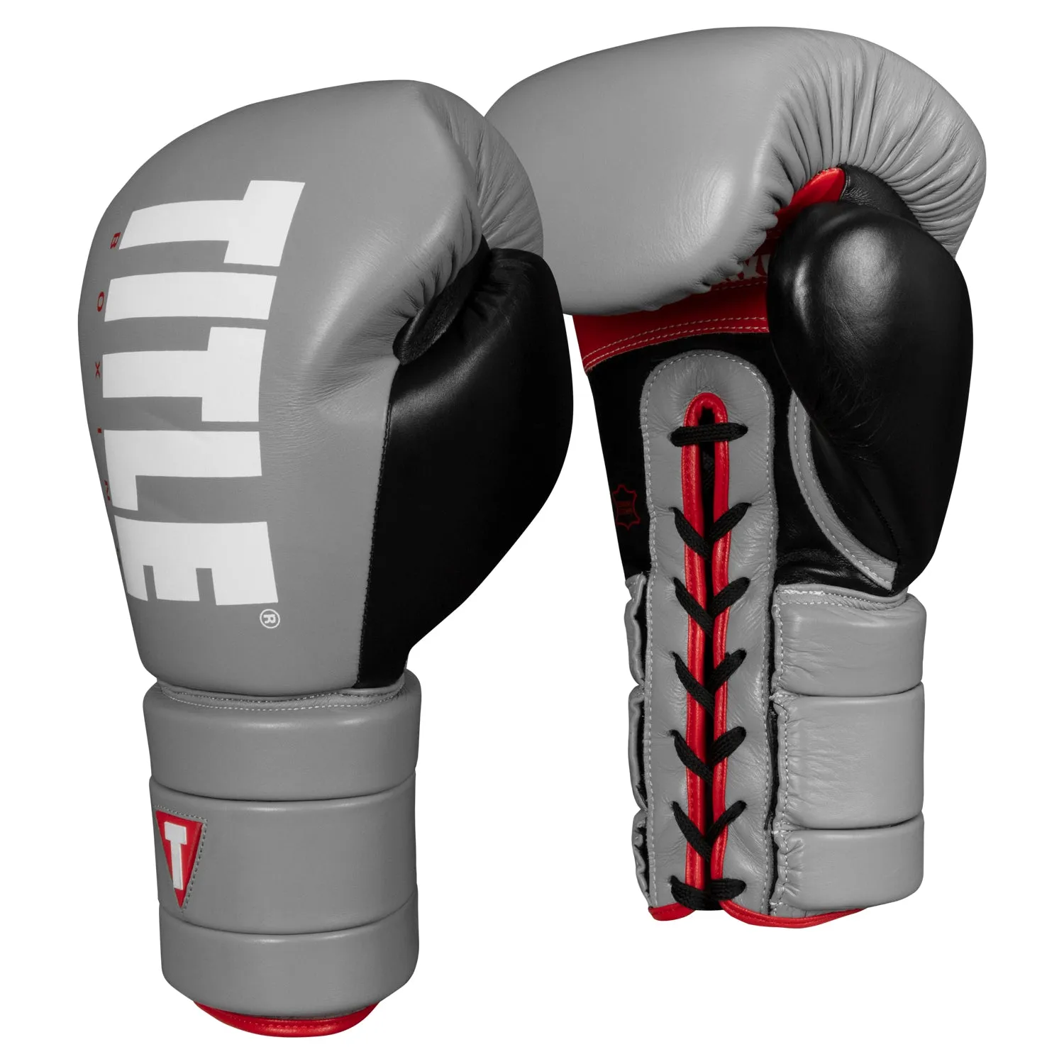 TITLE Boxing Leather Enforcer Pro Sparring Gloves