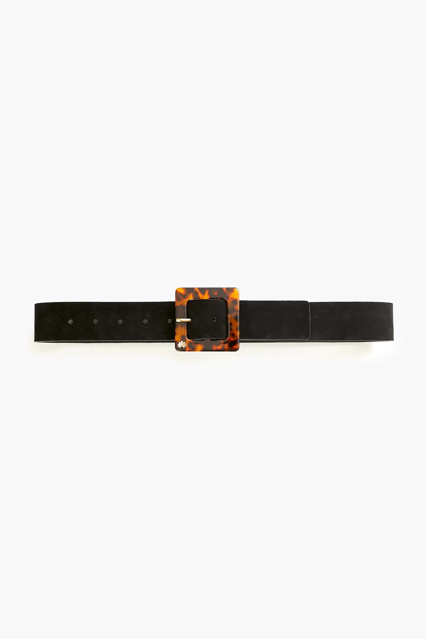 Tortoise Acetate Buckle Belt