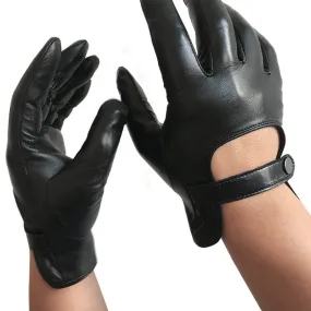 Unlined Driving Gloves Game Style Leather Gloves Fashionable